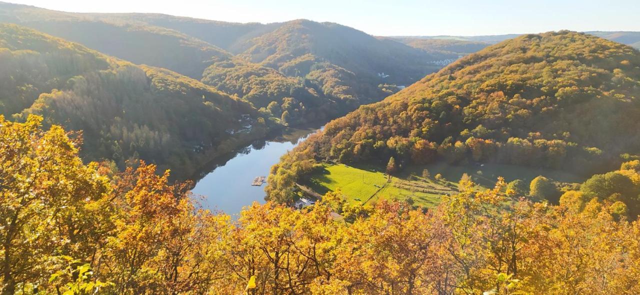 Vivanatura Eifelferienhaus Einruhr Exteriör bild